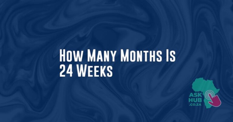How Many Months Is 24 Weeks