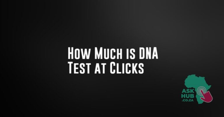How Much is DNA Test at Clicks